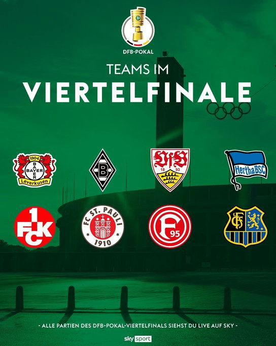 德丙豪強(qiáng)薩爾布呂肯逆襲晉級(jí)德國杯八強(qiáng) 德丙豪強(qiáng)薩爾布呂肯逆襲晉級(jí)德國杯八強(qiáng)